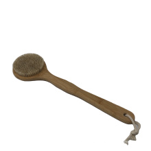 Customized  Household Brush Long Handle Wooden Shower Massage Body Bath Brush